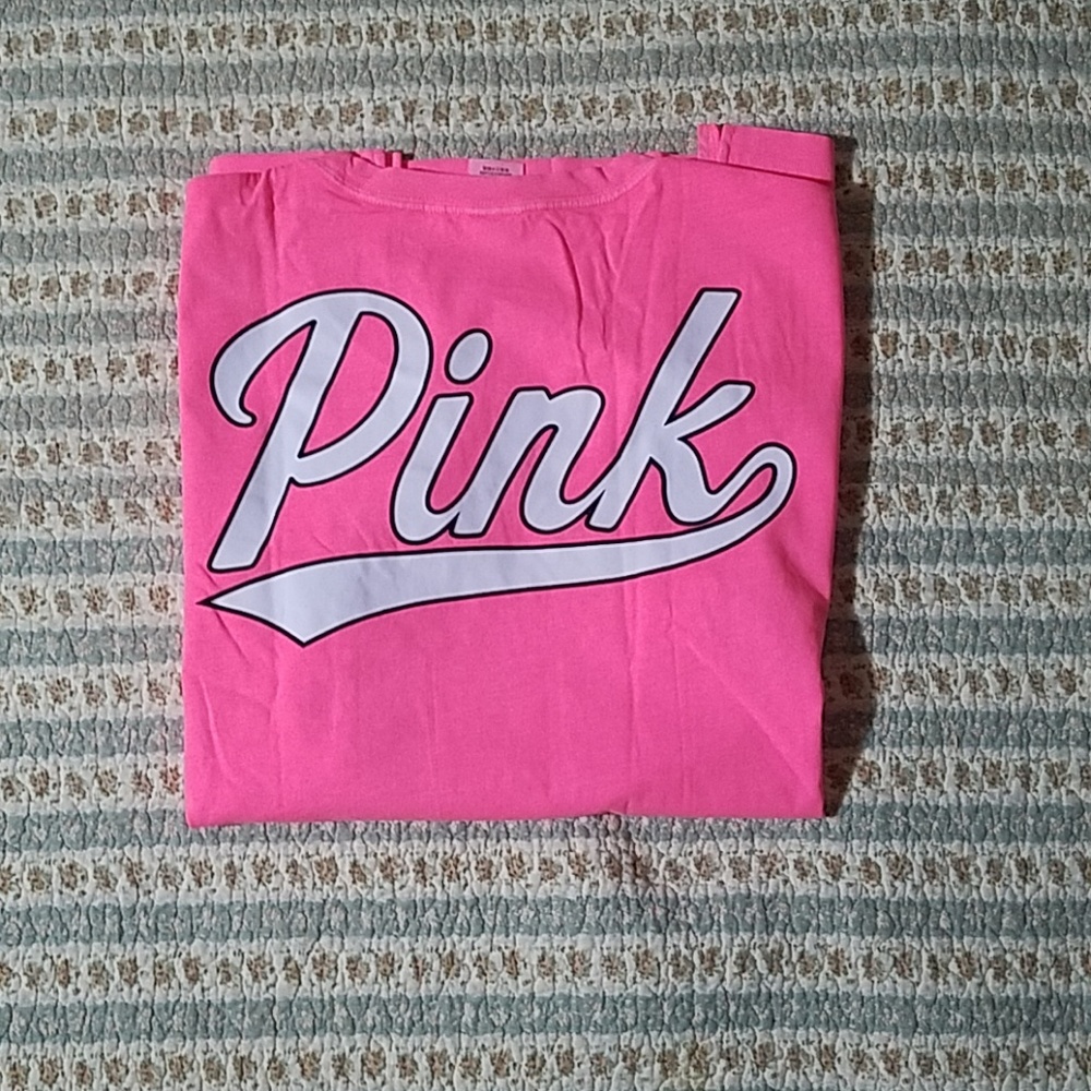 Pink Victoria Secret legging tee